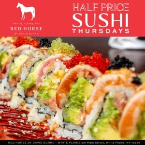 red horse sushi deal