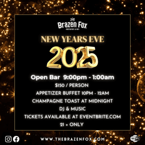 brazen fox New Years